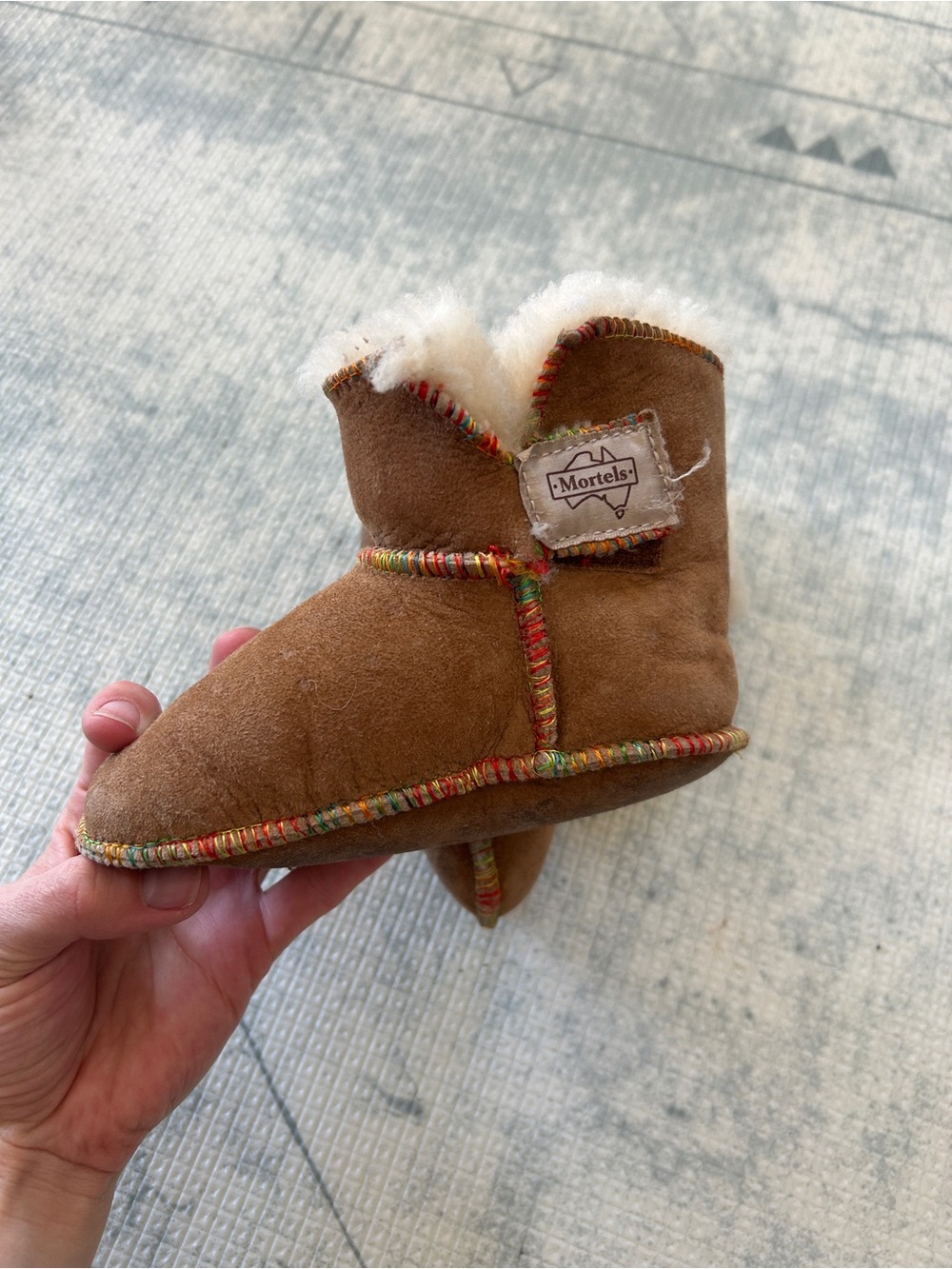 Mortels sheepskin Baby Booties